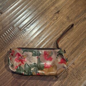 Patricia Nash Multicolor Floral Wristlet